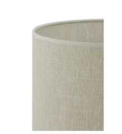 Abażur BRESKA 40 cm perłowa biel