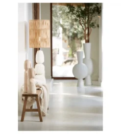 Abażur LANZANO 30 cm naturalna rafia