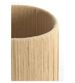 Abażur MEDAN 40 cm kremowy