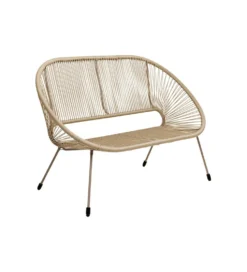 Ławka ACAPULCO 121 cm mono greige