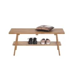 Ławka ALVAR 100 cm drewno dąb