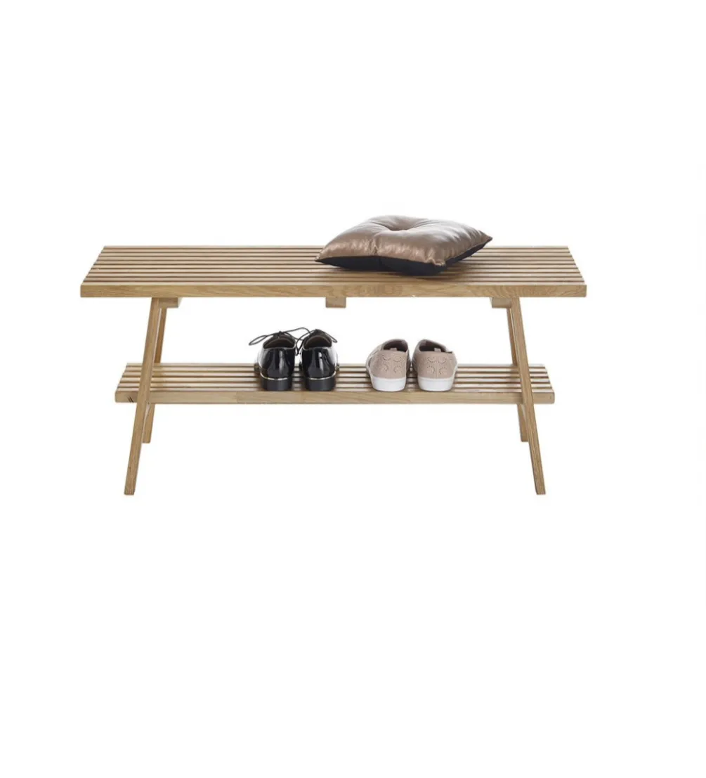 Ławka ALVAR 100 cm drewno dąb