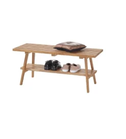 Ławka ALVAR 100 cm drewno dąb