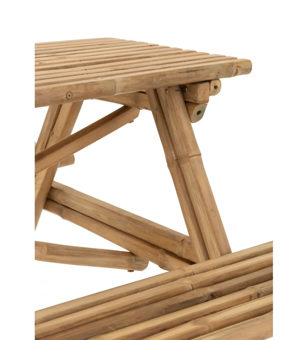 Ławka BAMBOO 120 cm bambus