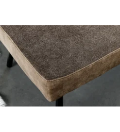 Ławka BIG GEORGE 160 cm welwet taupe brązowy