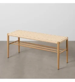Ławka BONKEMO 100 cm naturalna