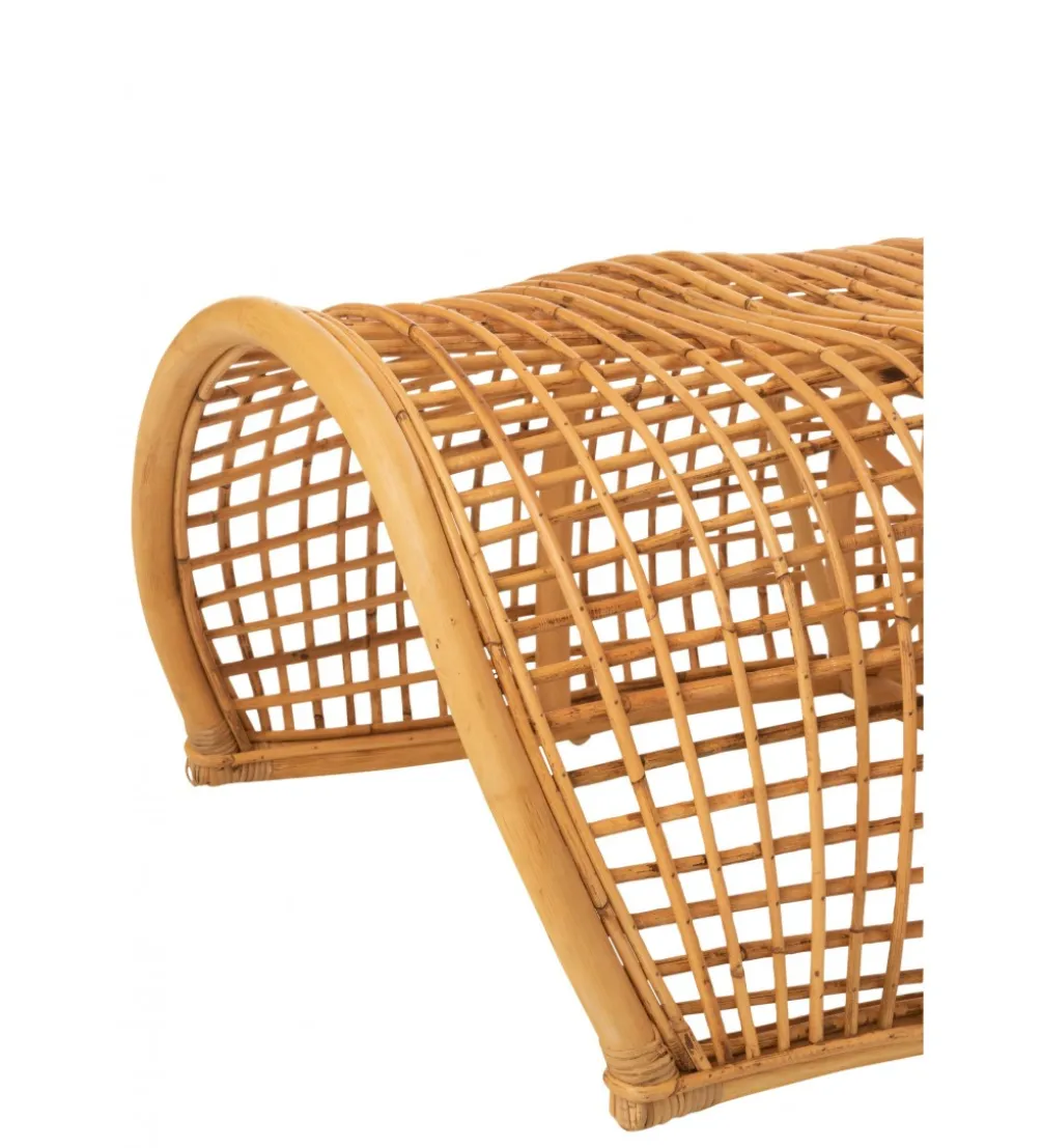 Ławka CRAWL rattanowa 200 cm naturalny