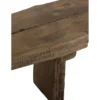 Ławka DEBER 190 cm drewno brązowe