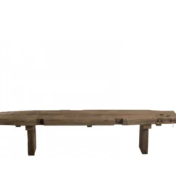Ławka DEBER 190 cm drewno brązowe