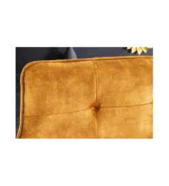 Ławka Edmonton 156 cm ciemna musztarda