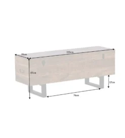 Ławka Factory Loft 115 Cm Mango