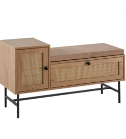 Ławka FONTA 100 cm w optyce dębu