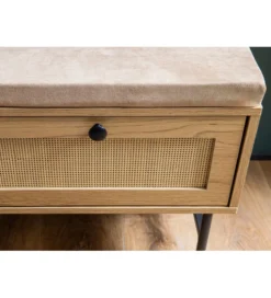 Ławka FONTA 100 cm w optyce dębu