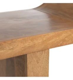 Ławka GALT 160 cm drewno mango naturalna