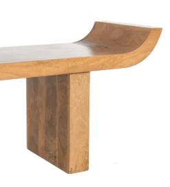 Ławka GALT 160 cm drewno mango naturalna