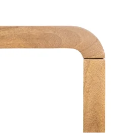 Ławka GALT 147 cm drewno mango naturalna