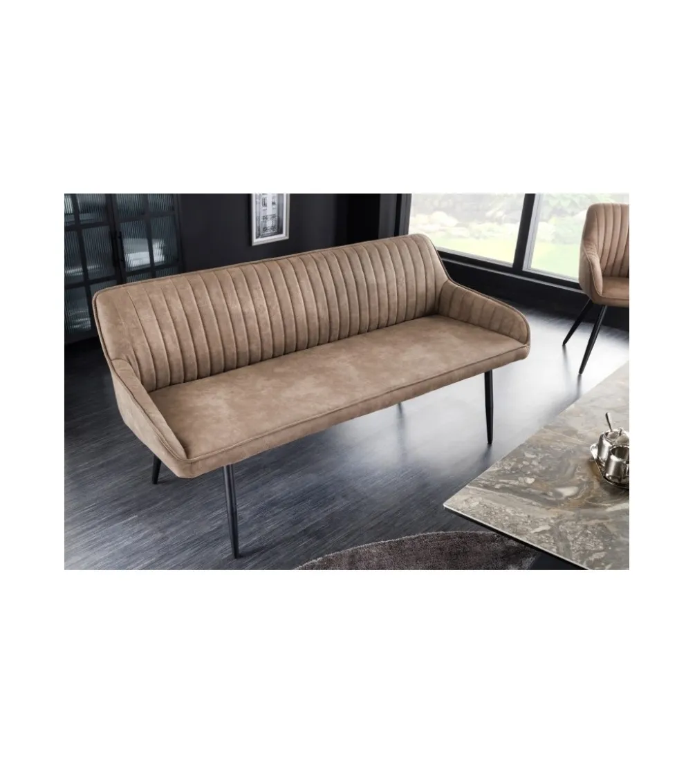 Ławka HAVIER Turin 160 cm taupe