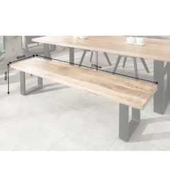 Ławka Iron Craft 170 cm Mango