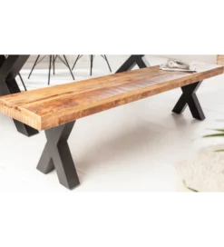 Ławka Iron Craft X 200 cm Mango