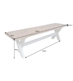 Ławka Long Island 160 cm Mango