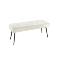Ławka OLIWIA III 100 cm kremowa