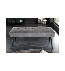 Ławka OLIWIA III 100 cm szara