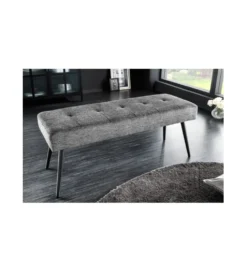 Ławka OLIWIA III 100 cm szara