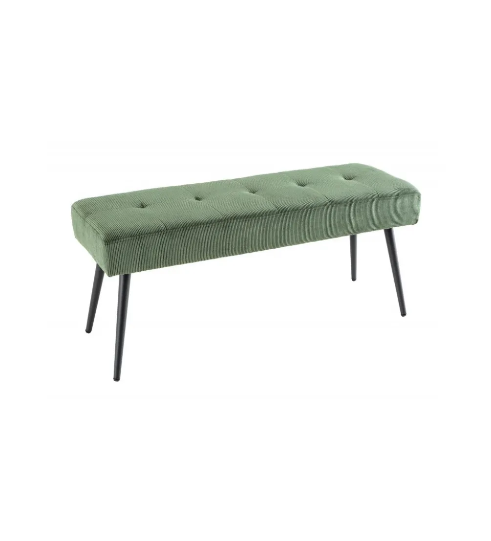 Ławka OLIWIA III 100 cm szturks zielona