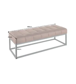 Ławka PETIT BEAUTÉ 110 cm antyczny brąz