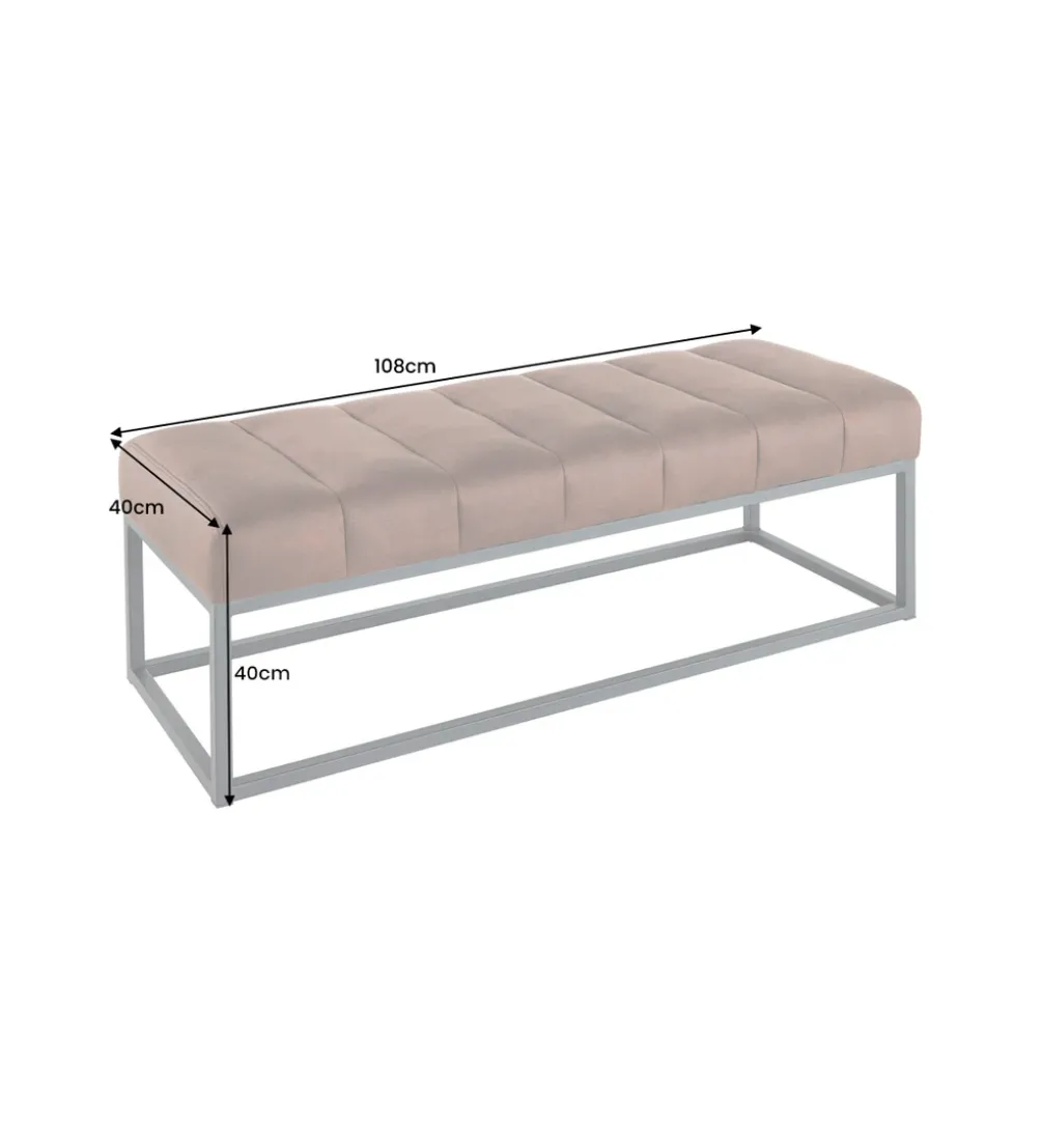 Ławka PETIT BEAUTÉ 110 cm antyczny brąz