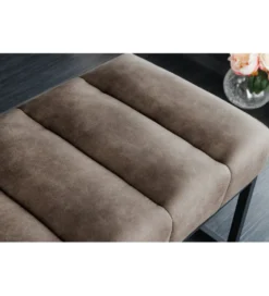 Ławka PETIT BEAUTÉ 110 cm szary taupe