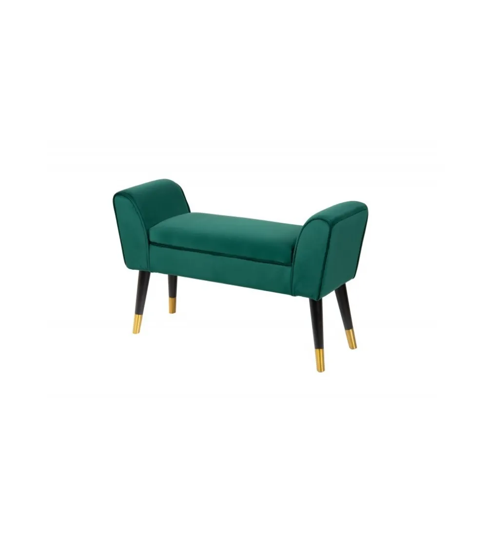 Ławka SCARLETT 90 cm szmaragdowa