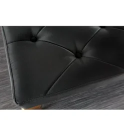Ławka TRENTINO Modern Barock 172 cm czarna