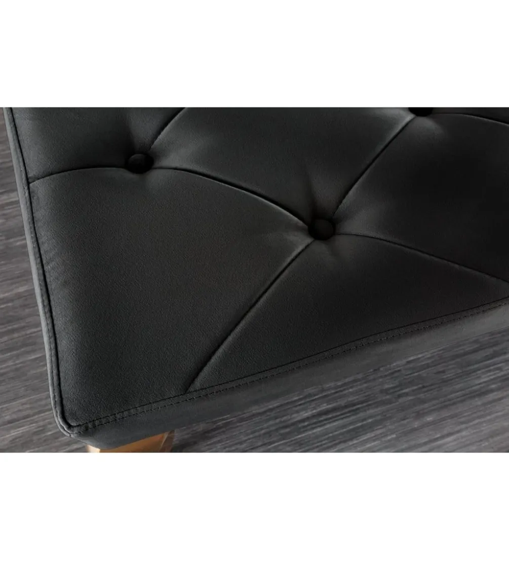 Ławka TRENTINO Modern Barock 172 cm czarna