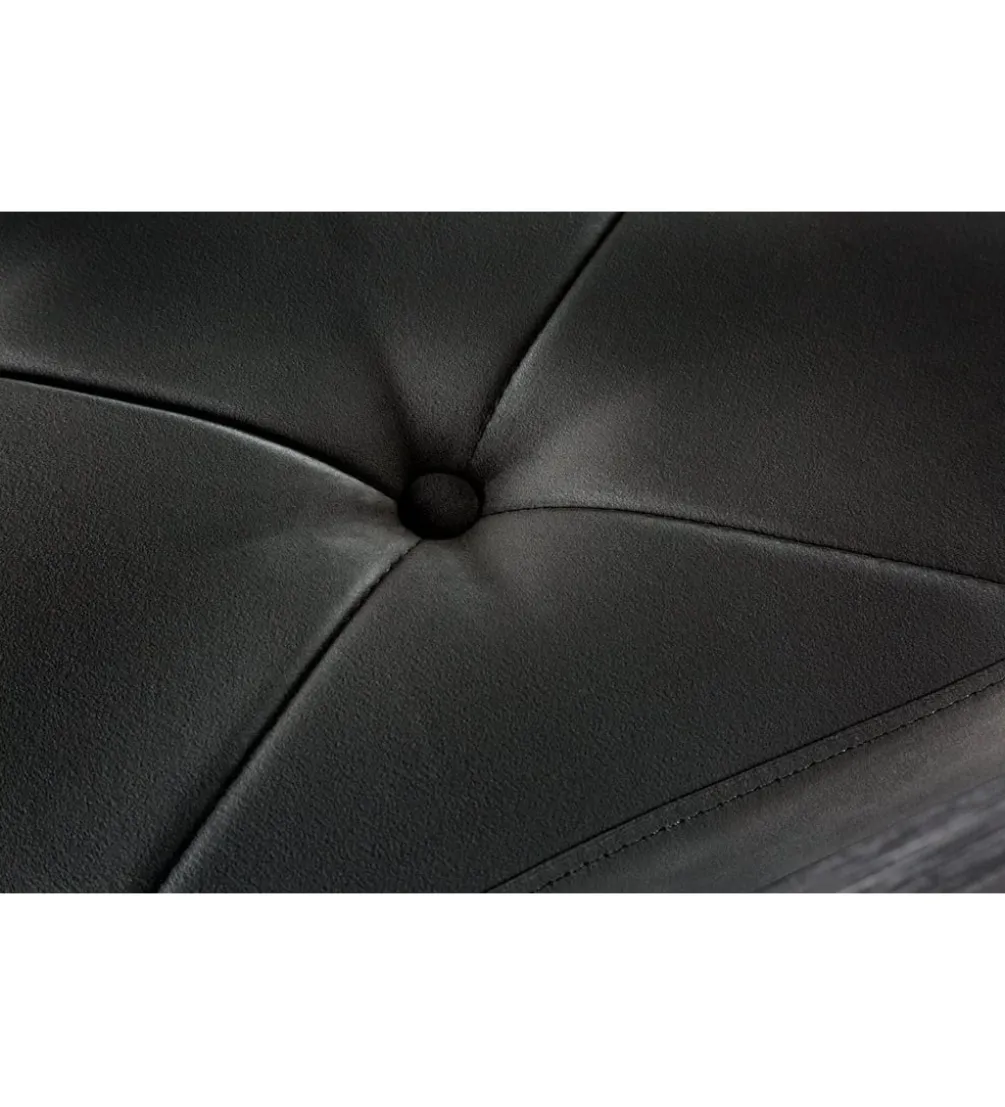 Ławka TRENTINO Modern Barock 172 cm czarna