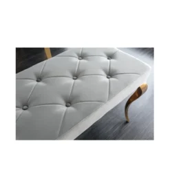Ławka TRENTINO Modern Barock 172 cm szara