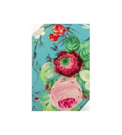 Ławka TRONO FLOWER FEVER 140 cm niebieska