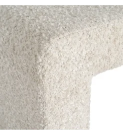 Ławka WESTEMA 90 cm kremowa