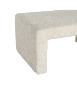 Ławka WESTEMA 90 cm kremowa