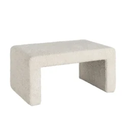Ławka WESTEMA 90 cm kremowa