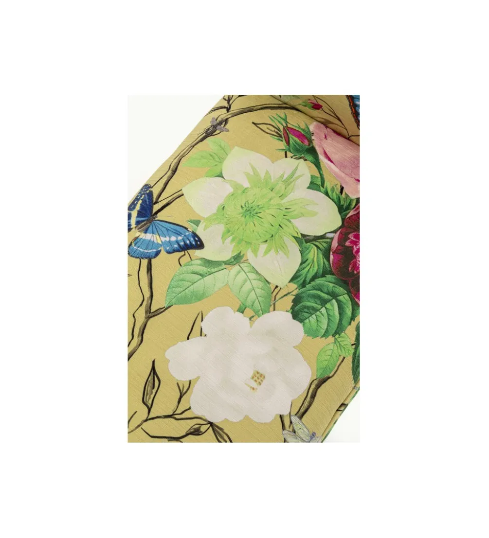 Ławka WING FLOWER FEVER 100 cm żółta