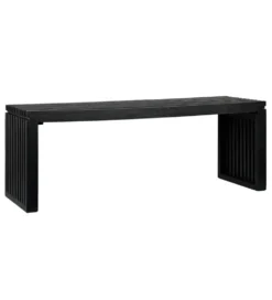 Ławka WOHNLING 120 cm drewno akacja czarna