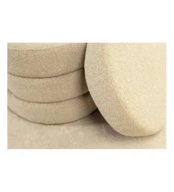 Ławka z schowkiem VOQUE 115 cm bouclé taupe