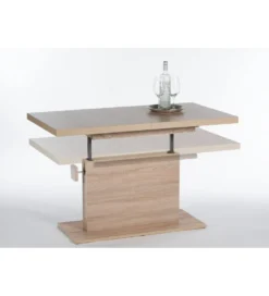 Ławo stół rozkładany MONACO 120 cm - 160 cm  w kolorze dąb sonoma
