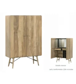 Barek BANTYK 100 cm drewno akacja
