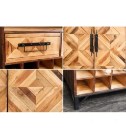 Barek BODEGA 160 cm naturalny