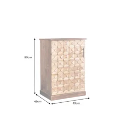 Barek BODEGA 90 cm naturalny