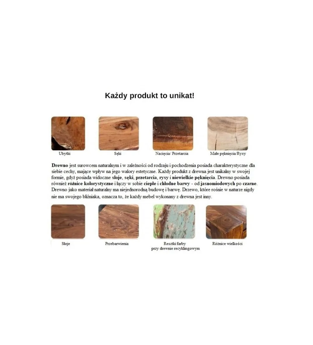 Barek BODEGA 90 cm naturalny
