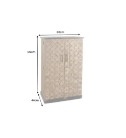 Barek BODEGA 120 cm naturalny