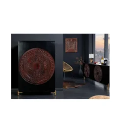 Barek komoda Madline 95 cm drewno mango